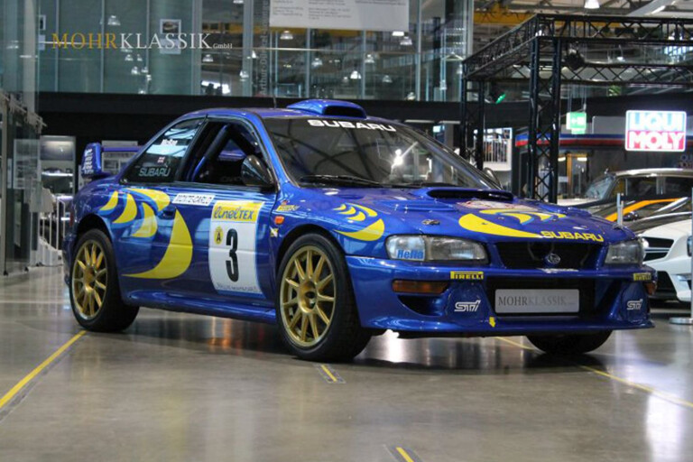 McRae’s 1997 Subaru Impreza WRC pops up for sale