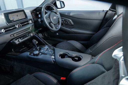 BMW bits are easy to spot in the Supra interior