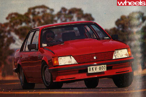 1982-red -holden -commodore
