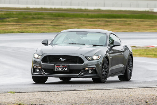Ford Mustang GT driving