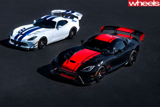 Black -and -white -Dodge -Vipers