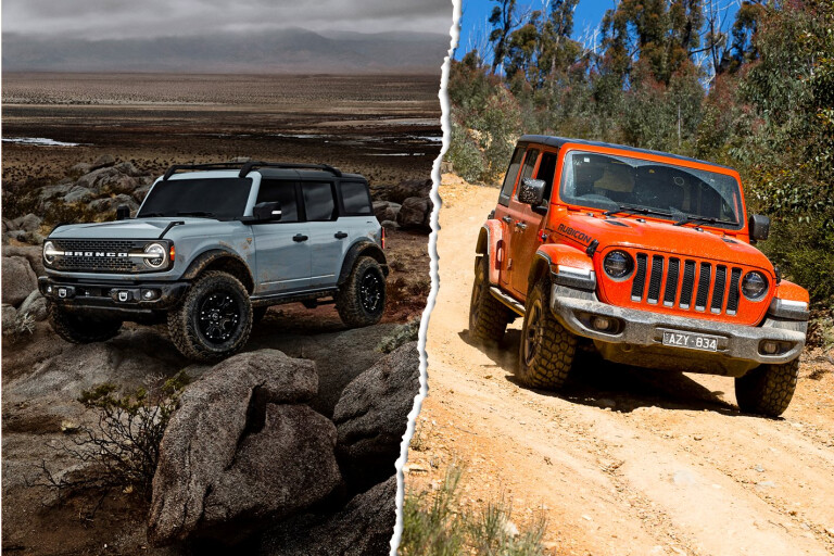 Ford Bronco v Jeep Wrangler comparison: Spec comparison