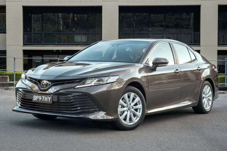 2019 Toyota Camry Ascent Front Side Static Jpg