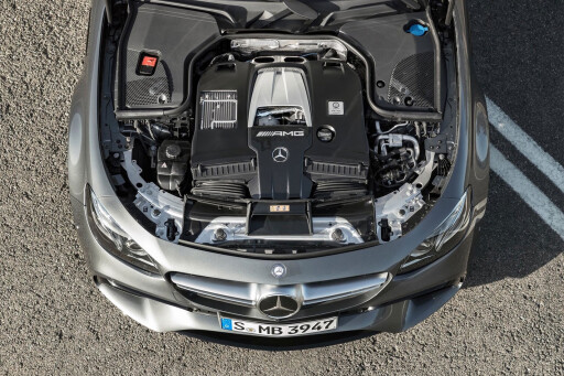 2017 Mercedes-AMG E63 engine