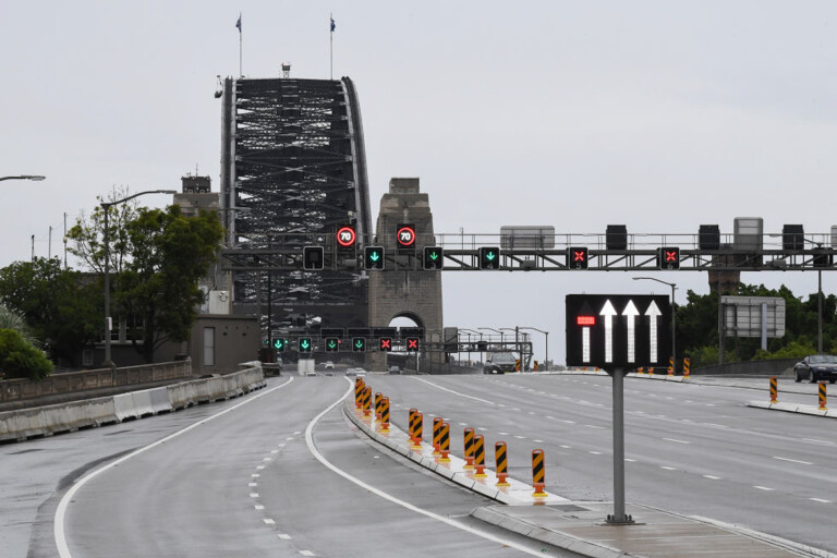 Sydney Harbour Bridge Easter 2020