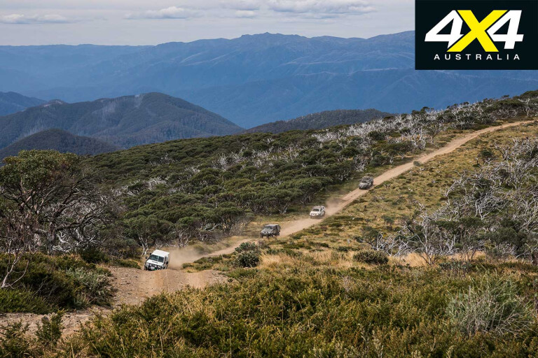 Victorian High Country 4 X 4 Adventure Series Mountain Ranges 4 X 4 Convoy Jpg