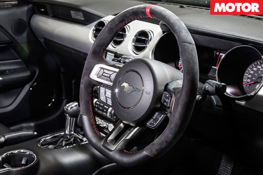 Herrod -Motorsport -Ford -Mustang -steering