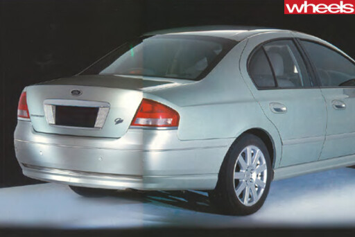 2002-Ford -BA-Falcon -rear