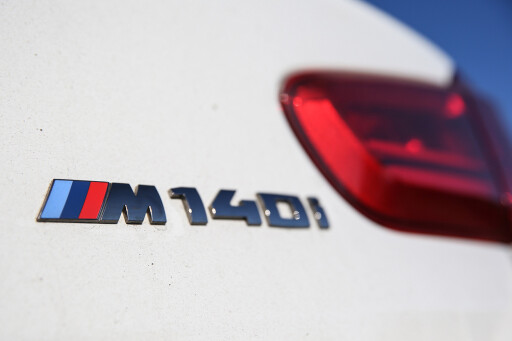 2017 BMW M140i PE badge