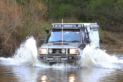 2011 Toyota 79 Series Land Cruiser GX custom water crossing