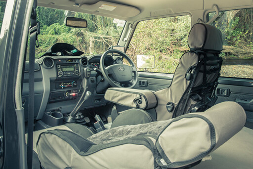 MSA Toyota Land Cruiser 79 Series interior