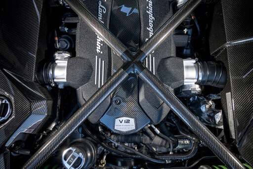 Lamborghini Aventador S V12 engine