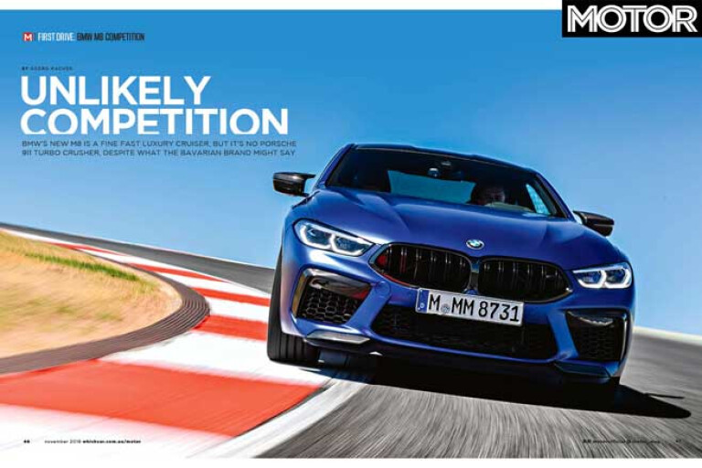 MOTOR Magazine November 2019 Issue Preview BMW M 8 Jpg