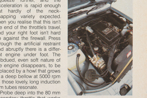 Holden Commodore SS Group A engine