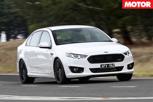 Ford falcon sprint xr6 turbo front driving