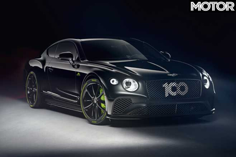 Bentley Continental GT Limited Edition Black Front Jpg
