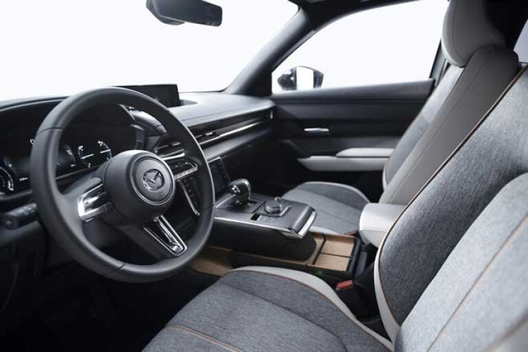 Mazda MX 30 Revealed Interior Jpg