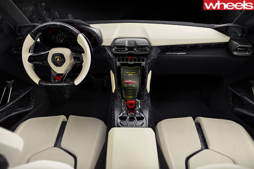 Lamborghini -Urus -interior