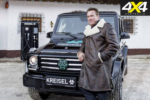 Kreisel electric Mercedes-Benz G-Wagen and Arnie