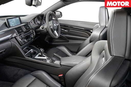 2016 BMW M4 M Performance interior
