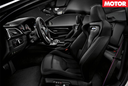 BMW Competition Pack for M3 and M4 interior