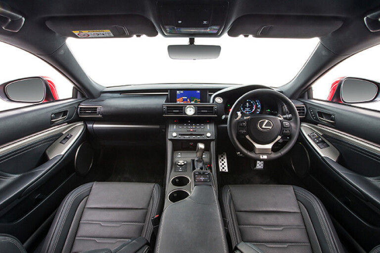 Lexus RC 350 interior