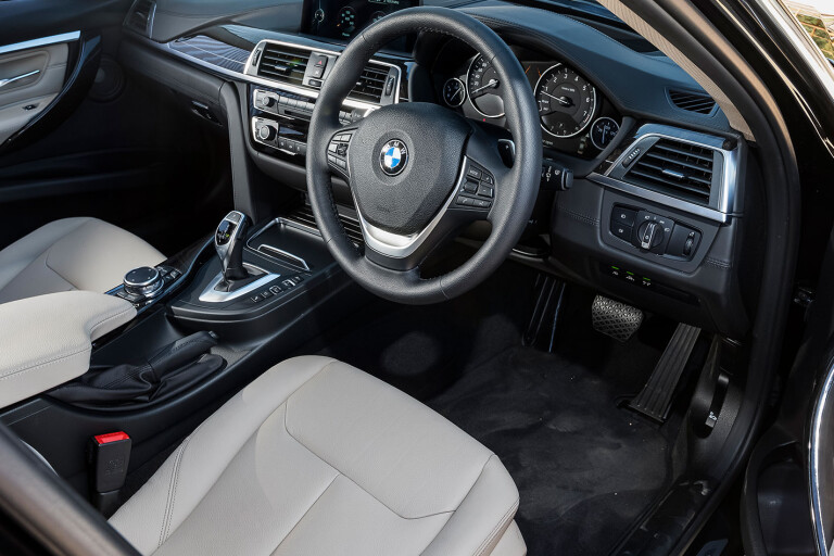 BMW 340i interior