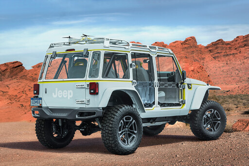 Jeep safari concept rear