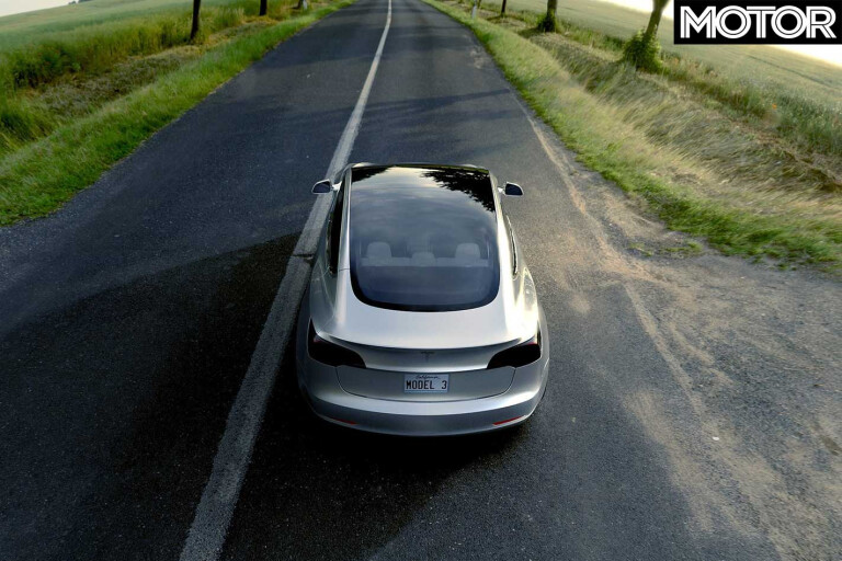 Tesla Model 3 Performance Version Revealed Rear Jpg