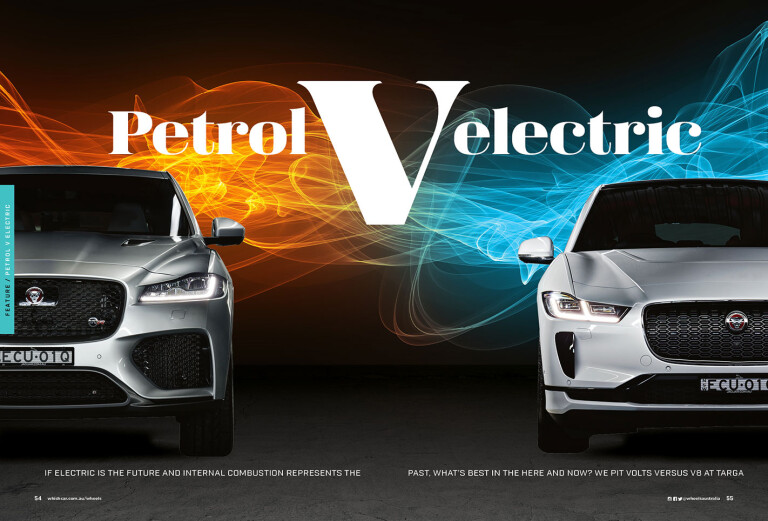 Jaguar Petrol vs Electric