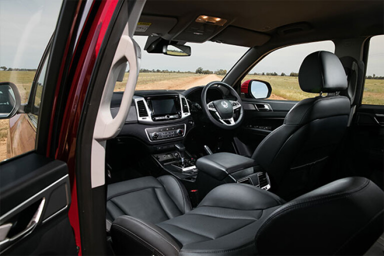SsangYong Musso XLV Ultimate interior