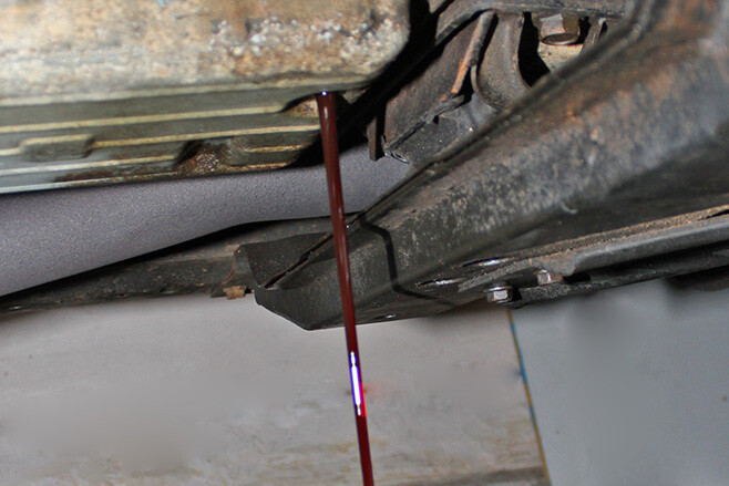 How to do an automatic transmission fluid change