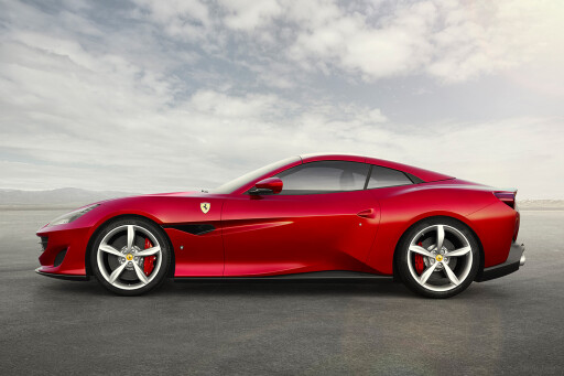 Ferrari Portofino revealed side