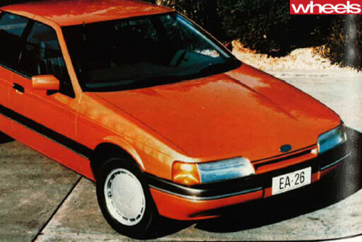 1988-Ford -Falcon -EA-26-world -global -reveal -front