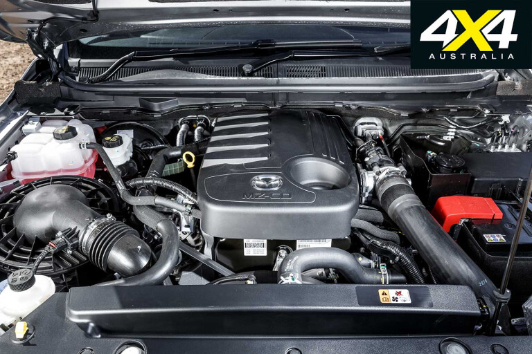 2018 Mega Ute Test Mazda BT 50 GT Engine Jpg