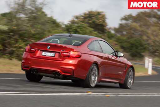 2016 BMW M4 Competition rear