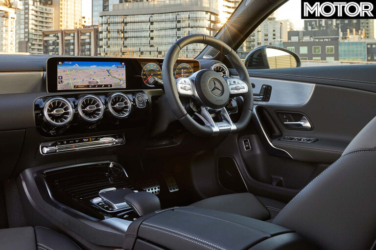 Mercedes-AMG A35 sedan interior