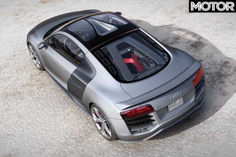2008 Audi R 8 V 12 TDI Concept Rear Jpg