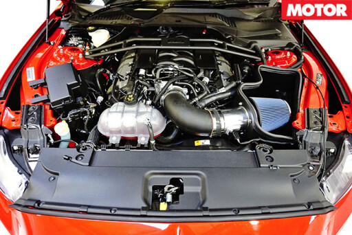 Ford Mustang Allan Moffat Edition engine