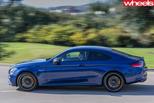 Mercedes -C63-Amg -Coupe -driving -side