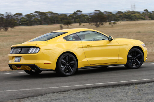 Ford -Mustang -Ecoboost -rear