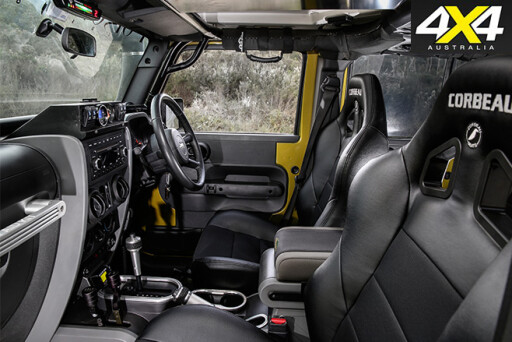 Custom jeep wrangler unlimited interior