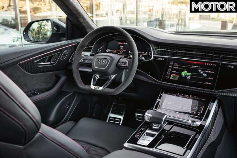Audi RS Q 8 MOTOR Interior Jpg