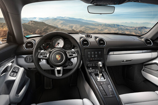 Porsche -Cayman -interior