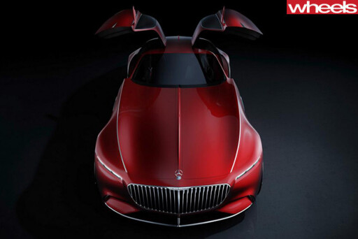 Mercedes -Maybach -Vision -Gullwing -door