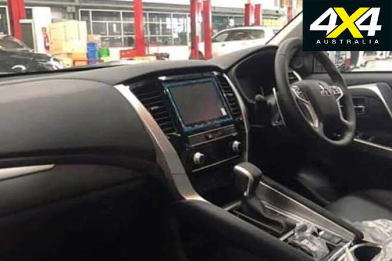 2020 Mitsubishi Pajero Sport Leaked Interior Jpg
