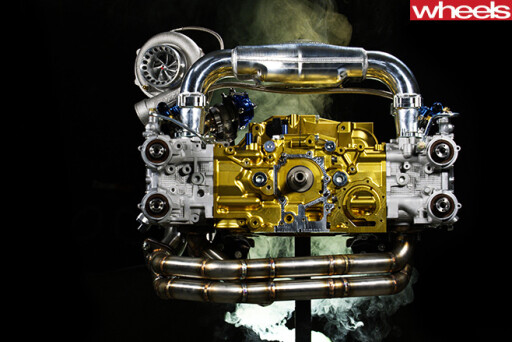 Subaru -WRX-1000hp -engine