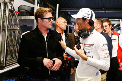 Le Mans 2016 Brad Pitt and Mark Webber