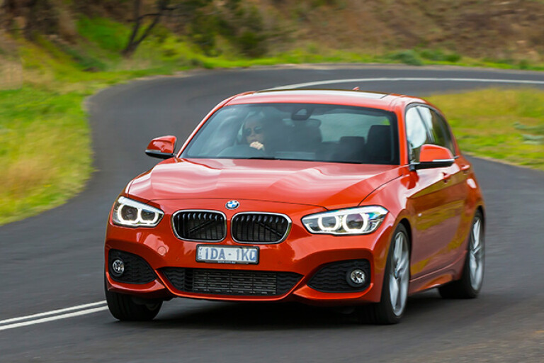 BMW 125i Driving Front