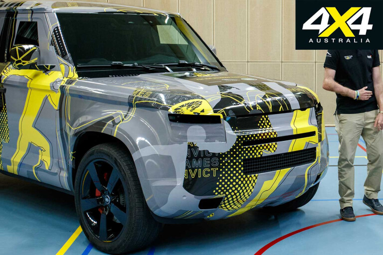 2020 Land Rover Defender Invictus Games Livery Close Up Jpg